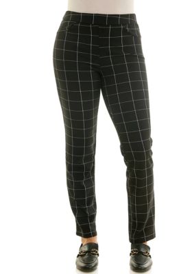 Nina Leonard Women's Ankle High Tech Crepe Pant