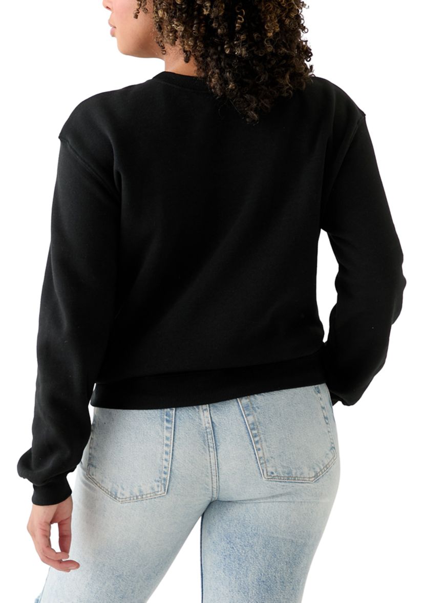  Womens Long Sleeve Wyoming Graphic Pullover 