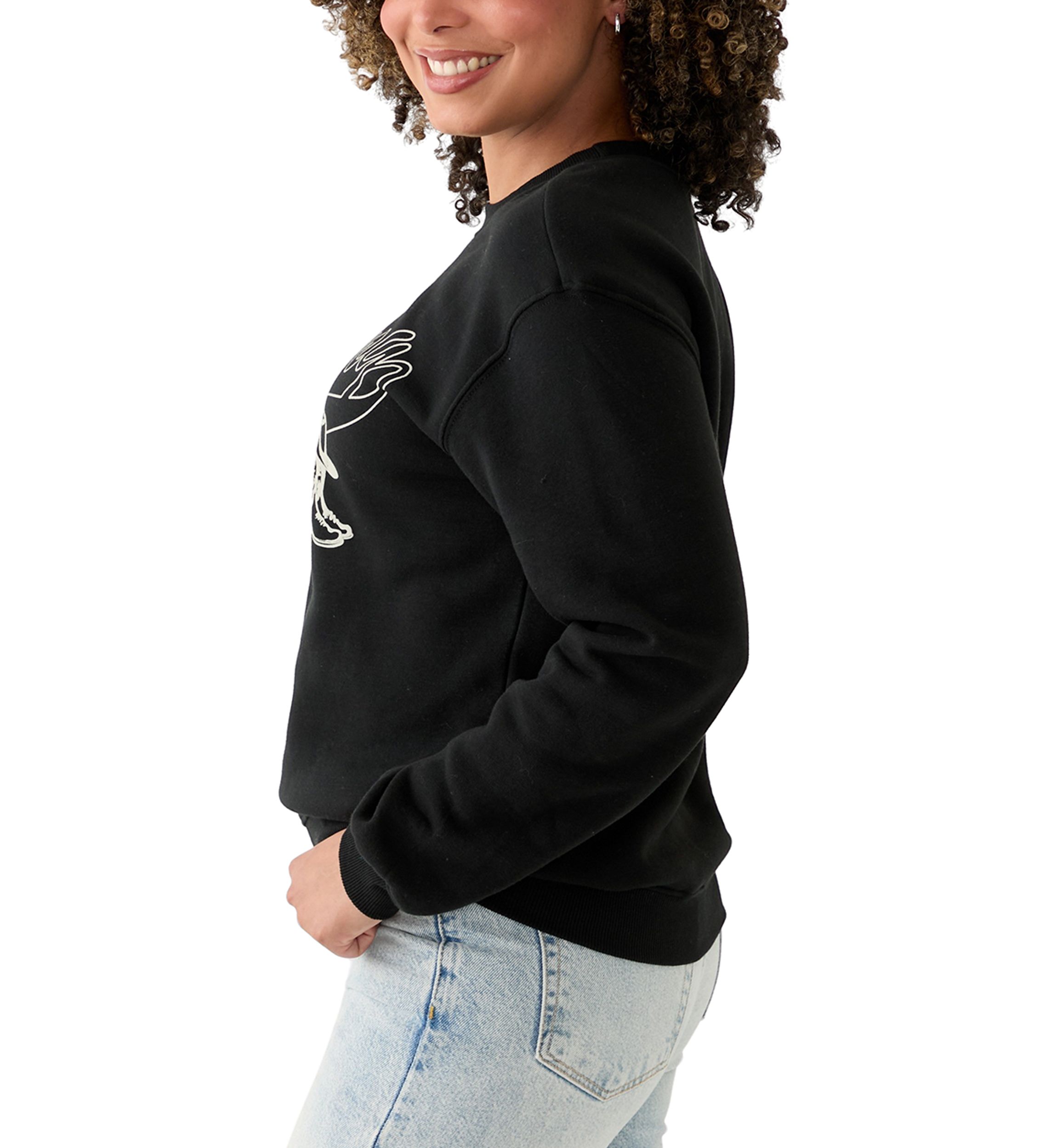  Womens Long Sleeve Wyoming Graphic Pullover 