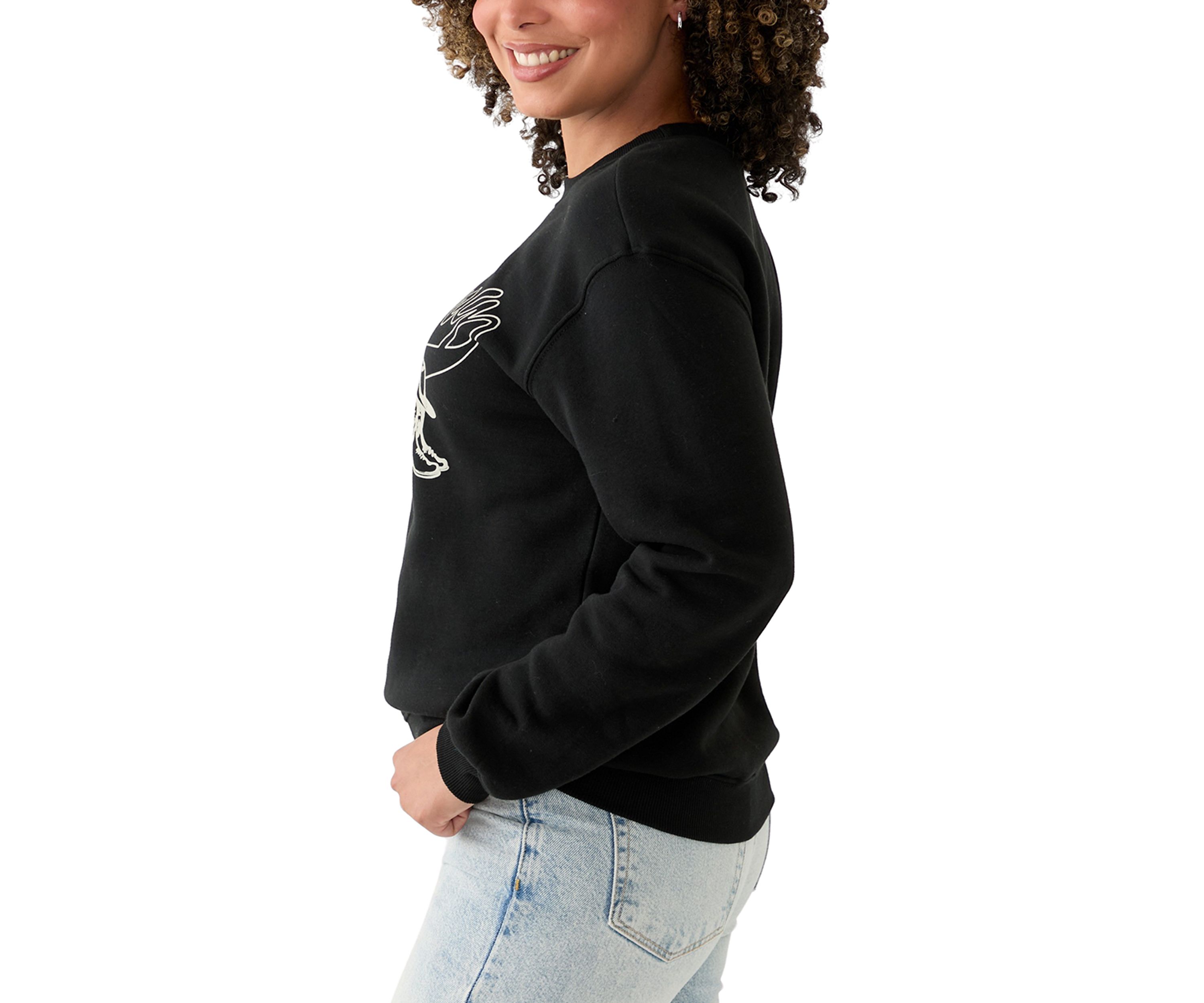  Womens Long Sleeve Wyoming Graphic Pullover 