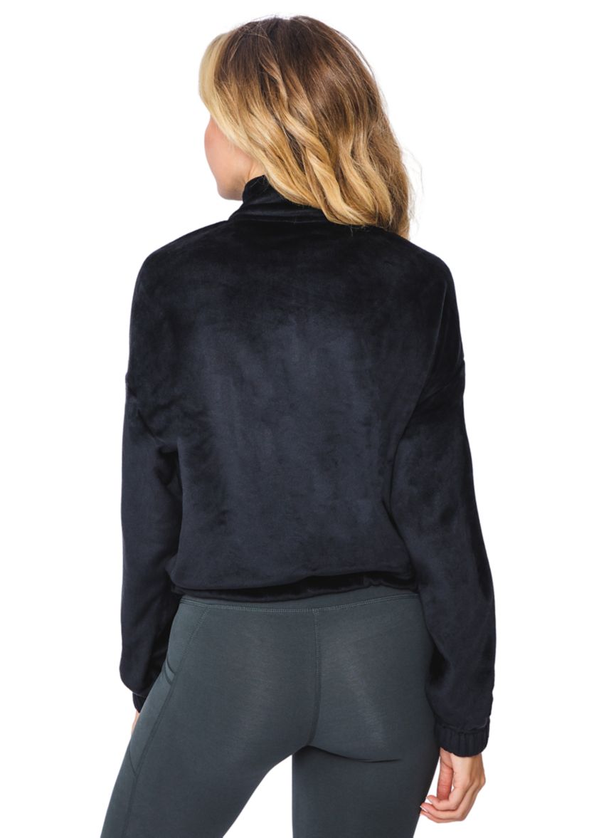 Double Butter Hannah Half Zip Pullover Sweatshirt