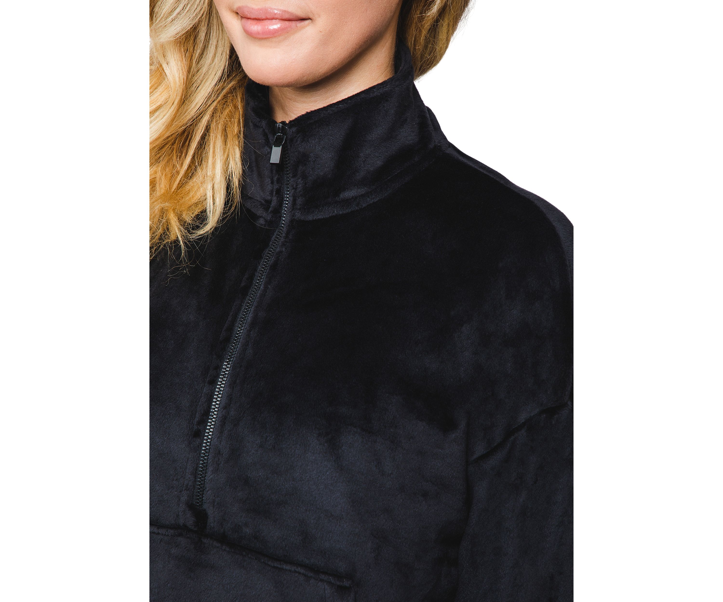Double Butter Hannah Half Zip Pullover Sweatshirt