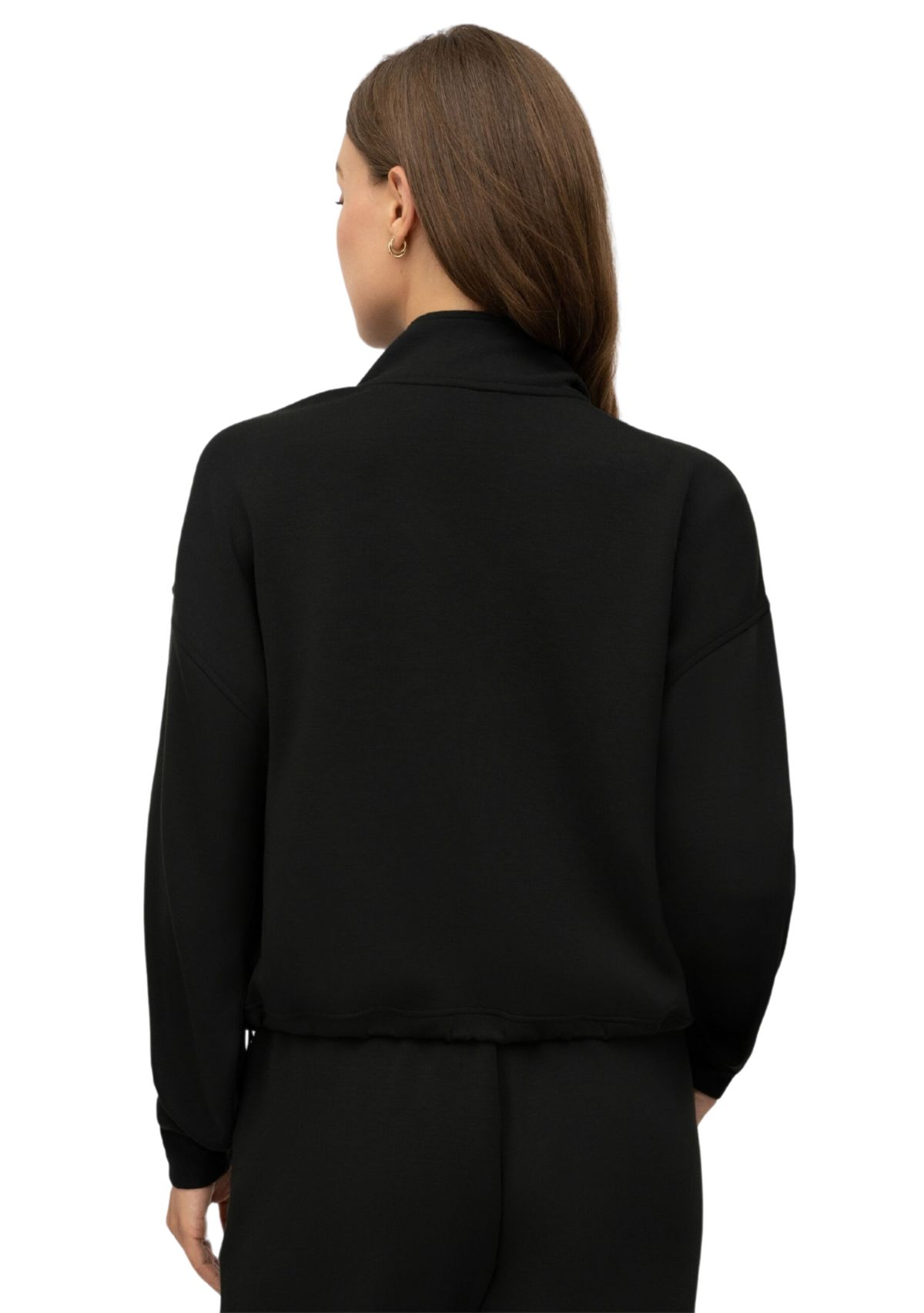 Softlite Scuba Modal Nadia Half Zip Pullover Sweatshirt