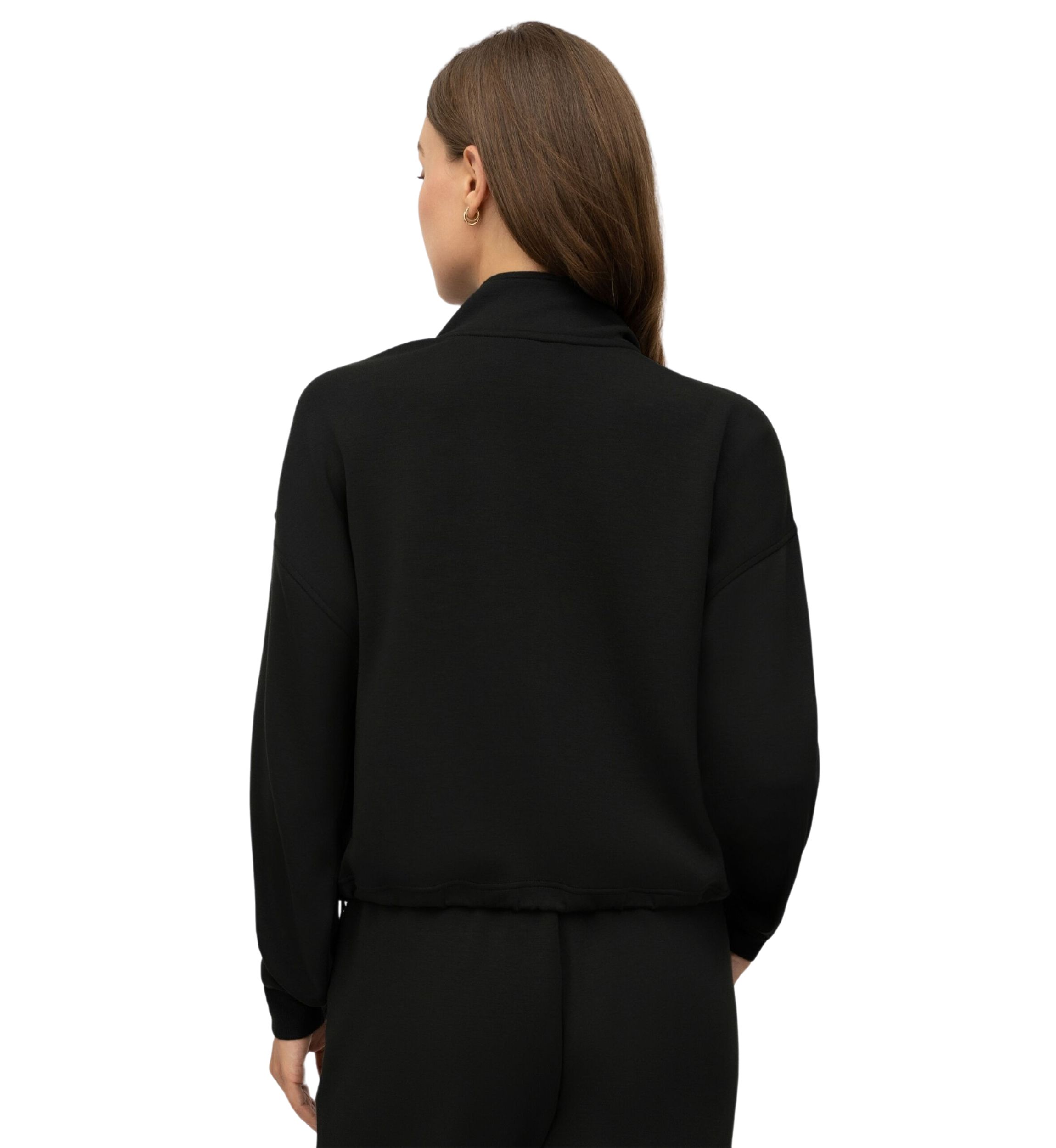 Softlite Scuba Modal Nadia Half Zip Pullover Sweatshirt