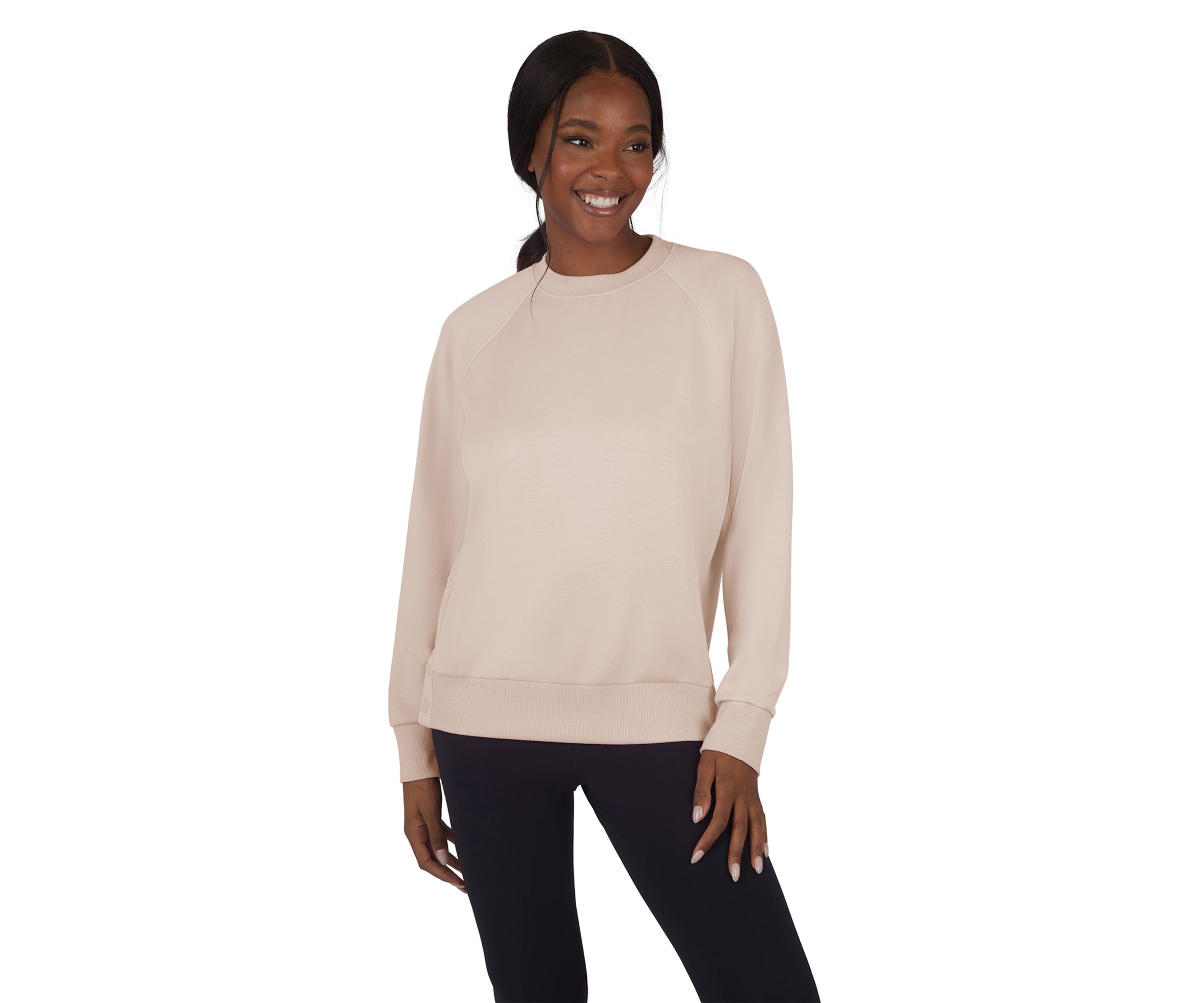 Softlite Scuba Sophie Sweatshirt with Side Snaps