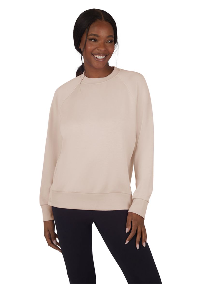 Softlite Scuba Sophie Sweatshirt with Side Snaps