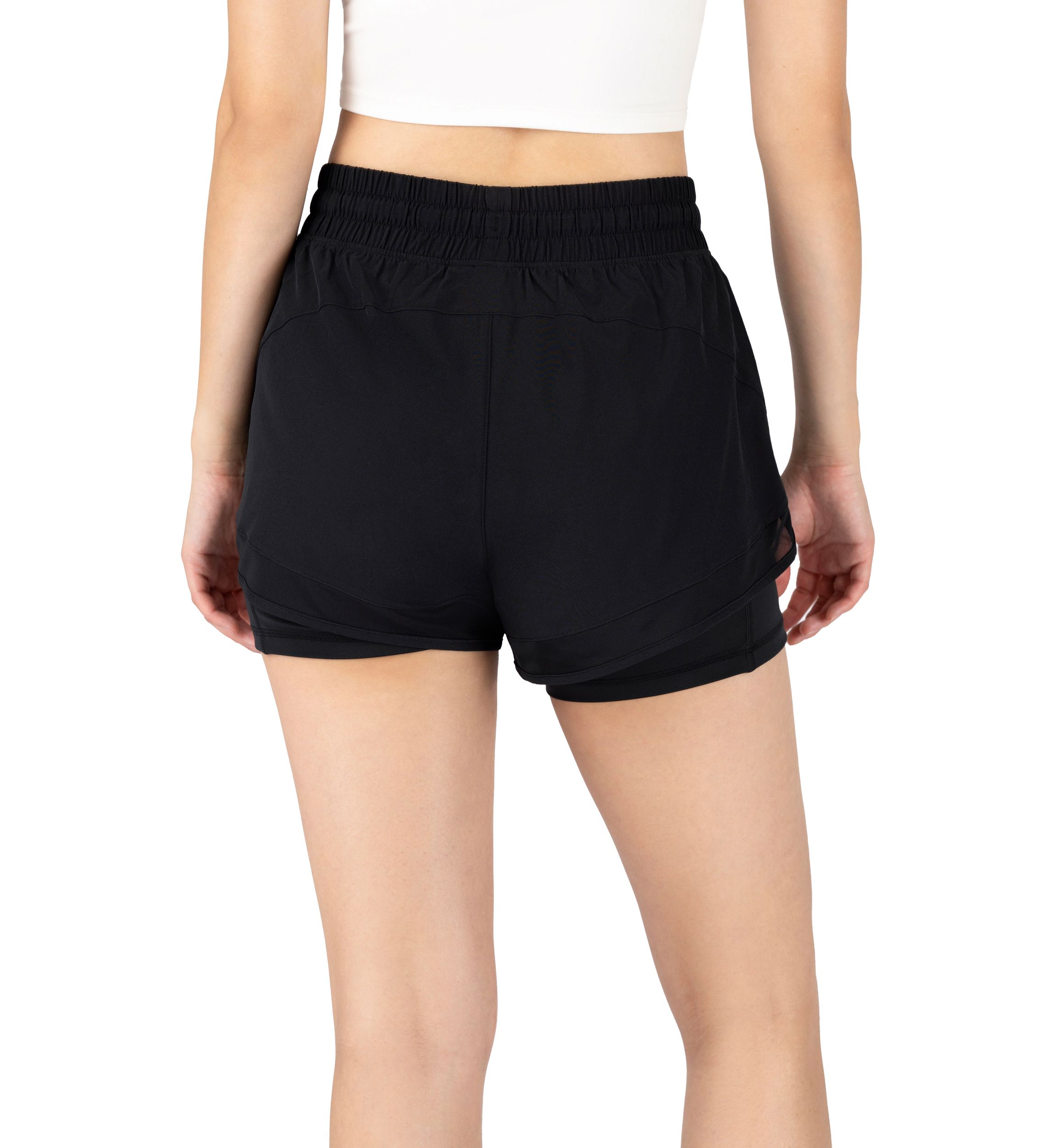 2-in-1 Shorts with Mesh