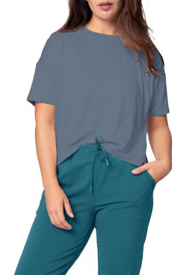 Super Soft Deluxe Boxy Cropped Tee and Lux Avenue Jogger Set - 1472SSPY –  90 Degree by Reflex