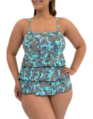 Belk plus hot sale size swimwear