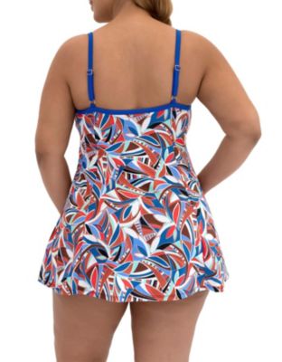 Plus Wonderama Thigh Solutions Double Tape Dress