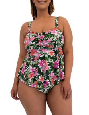 Belk swimsuits plus on sale size