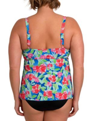 A shore fit plus size clearance swimdress