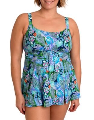 Women's Plus Size Shapewear Swimwear