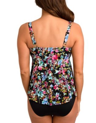 Savannah D & E Cup Solutions Flared V Hem Bandeau Top