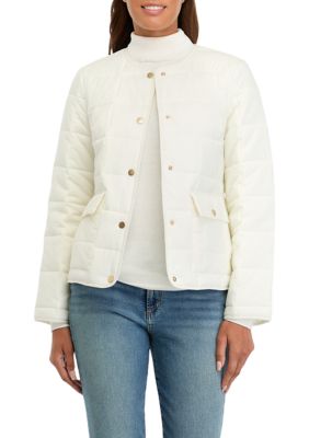 Crown & Ivy Women's Quilted Puffer Jacket