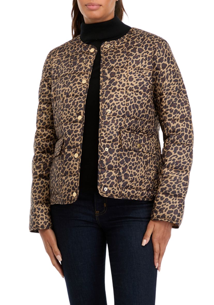 Womens Quilted Puffer Jacket 