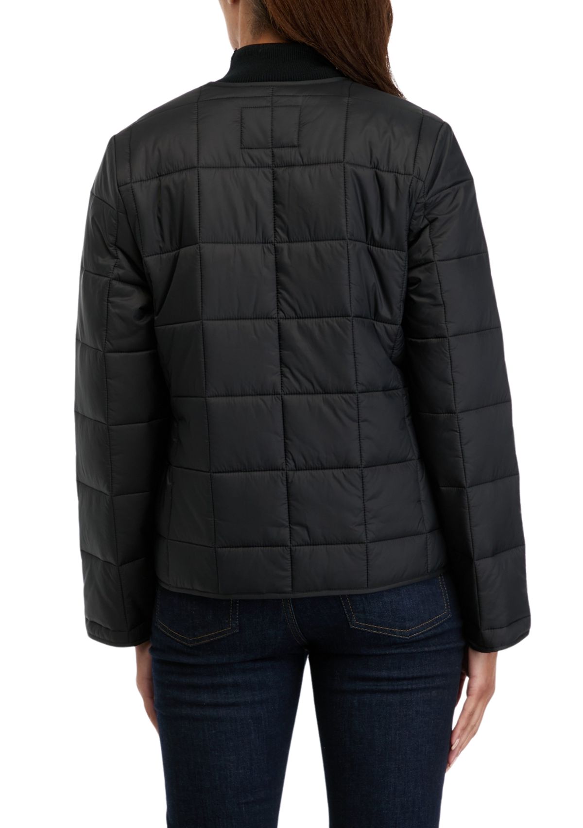 Womens Quilted Puffer Jacket 