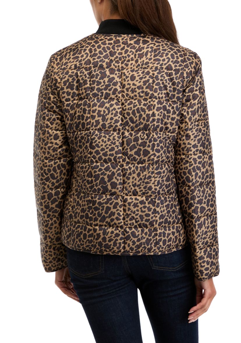 Womens Quilted Puffer Jacket 