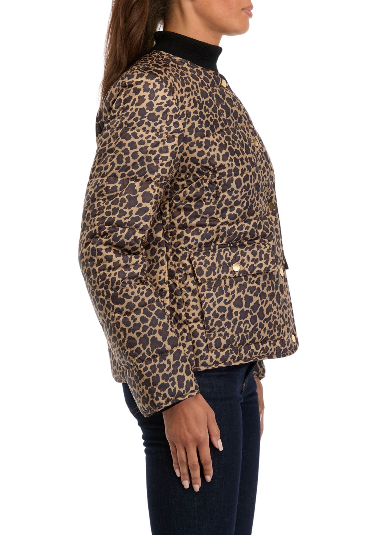 Womens Quilted Puffer Jacket 