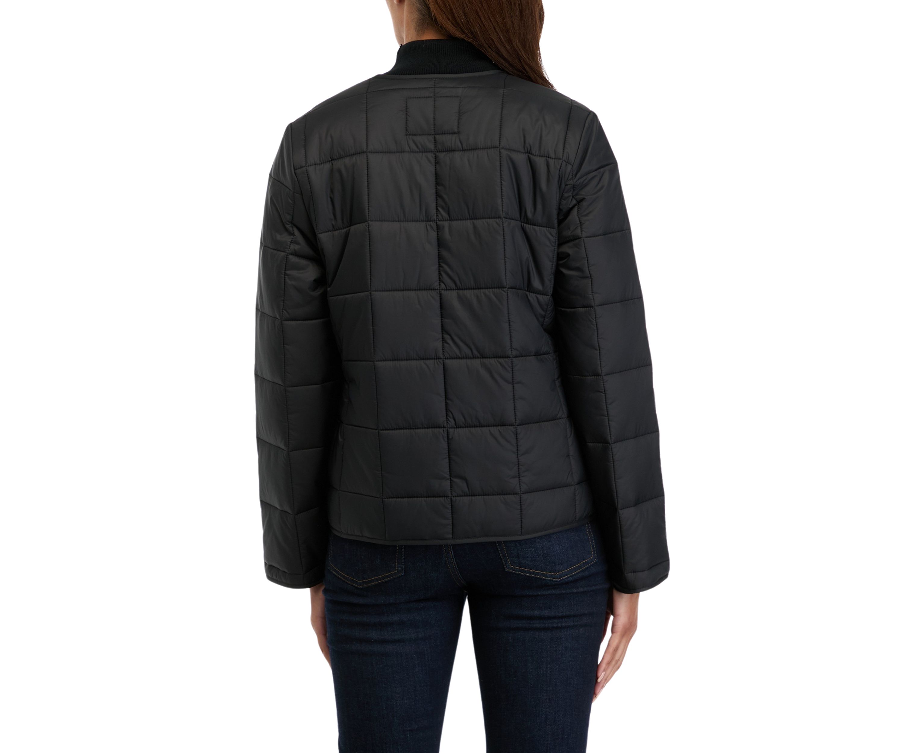 Petite Quilted Puffer Jacket 