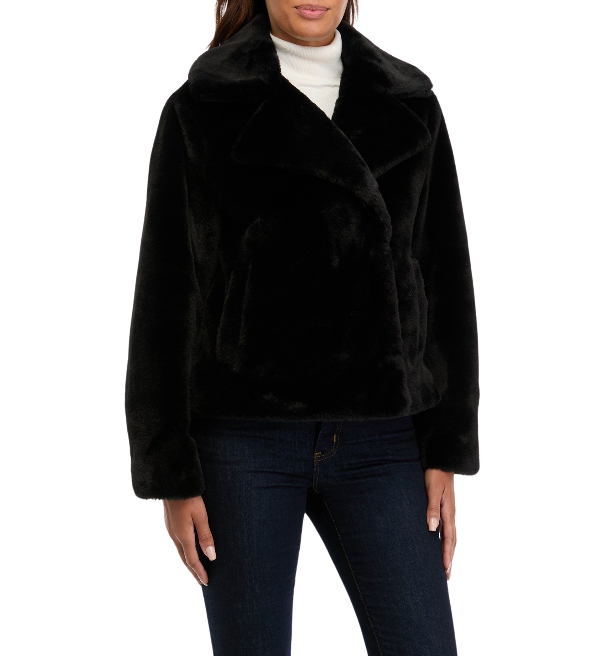 Womens Faux Fur Jacket 