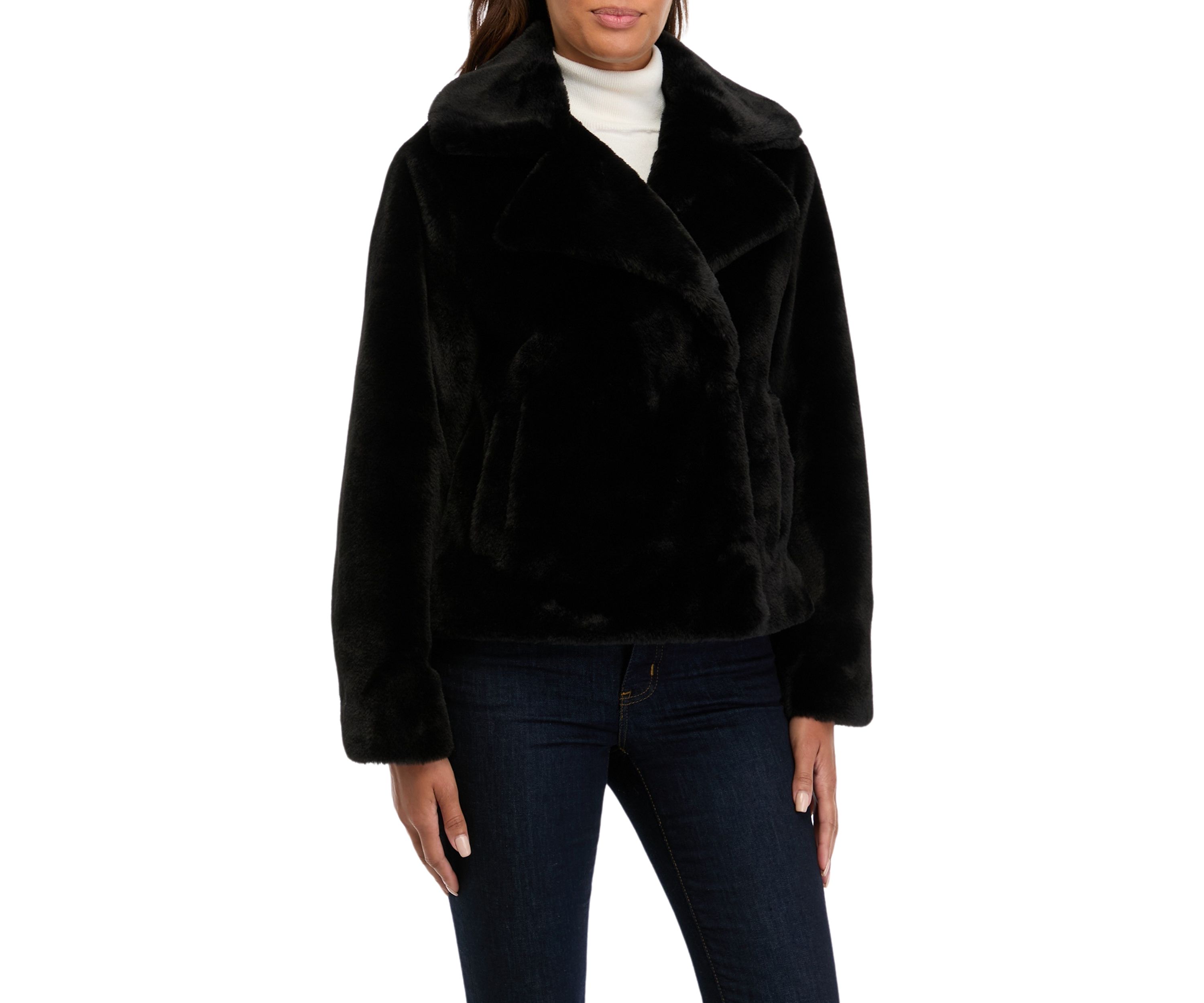 Womens Faux Fur Jacket 