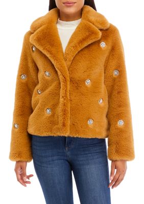 Women's Jewel Fur Jacket
