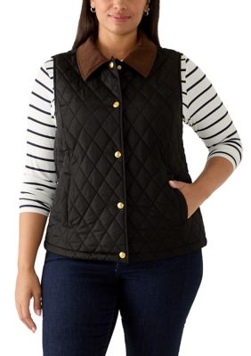 Crown & Ivy Women's Quilted Vest