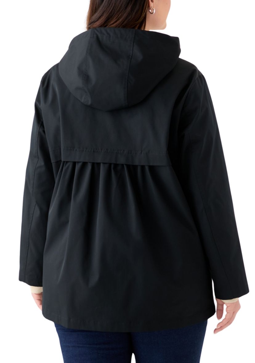 Plus Size Anorak Raincoat