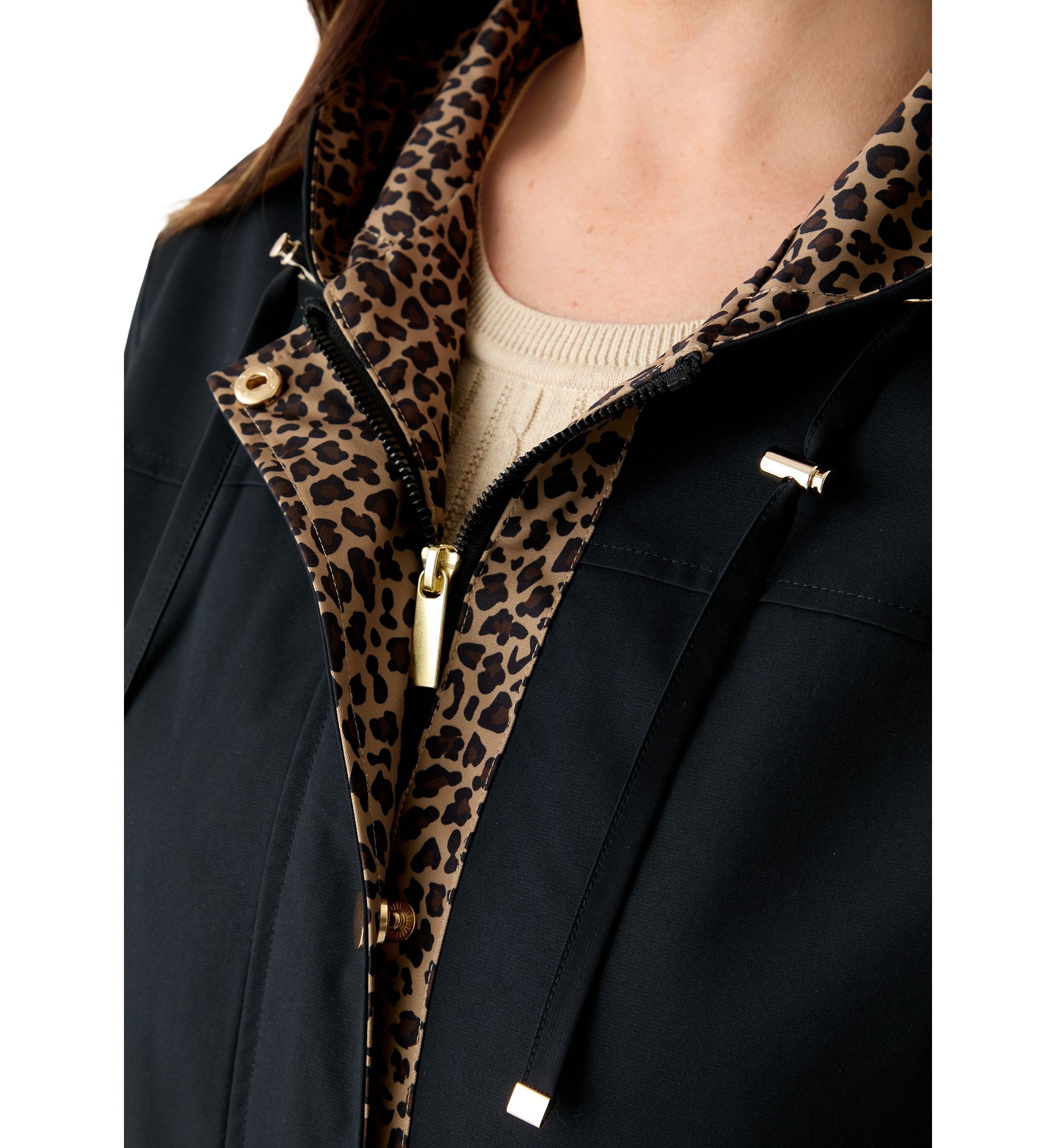 Plus Size Anorak Raincoat