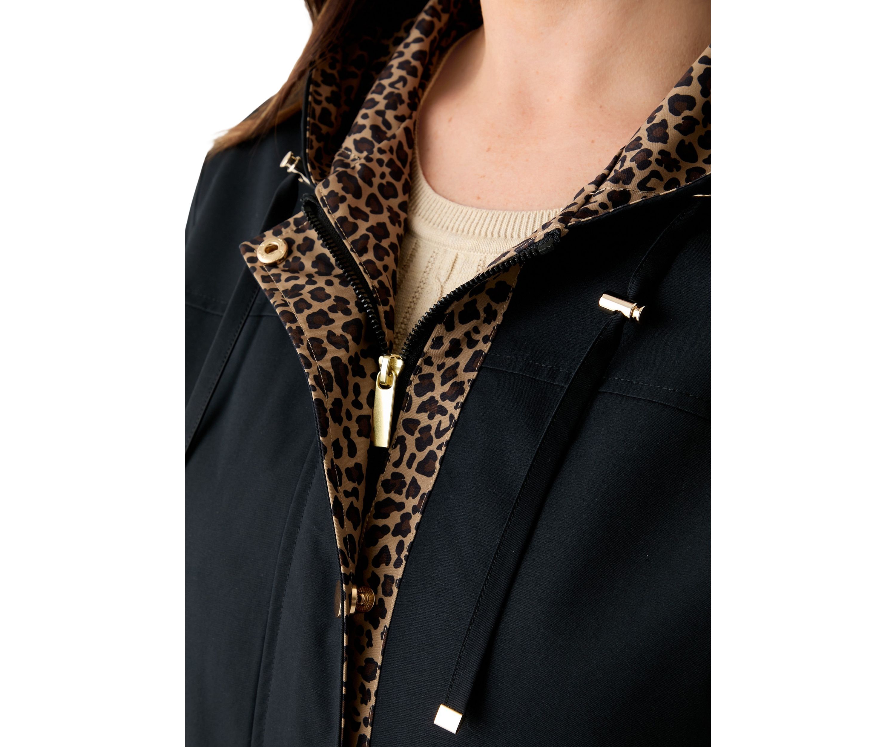 Plus Size Anorak Raincoat