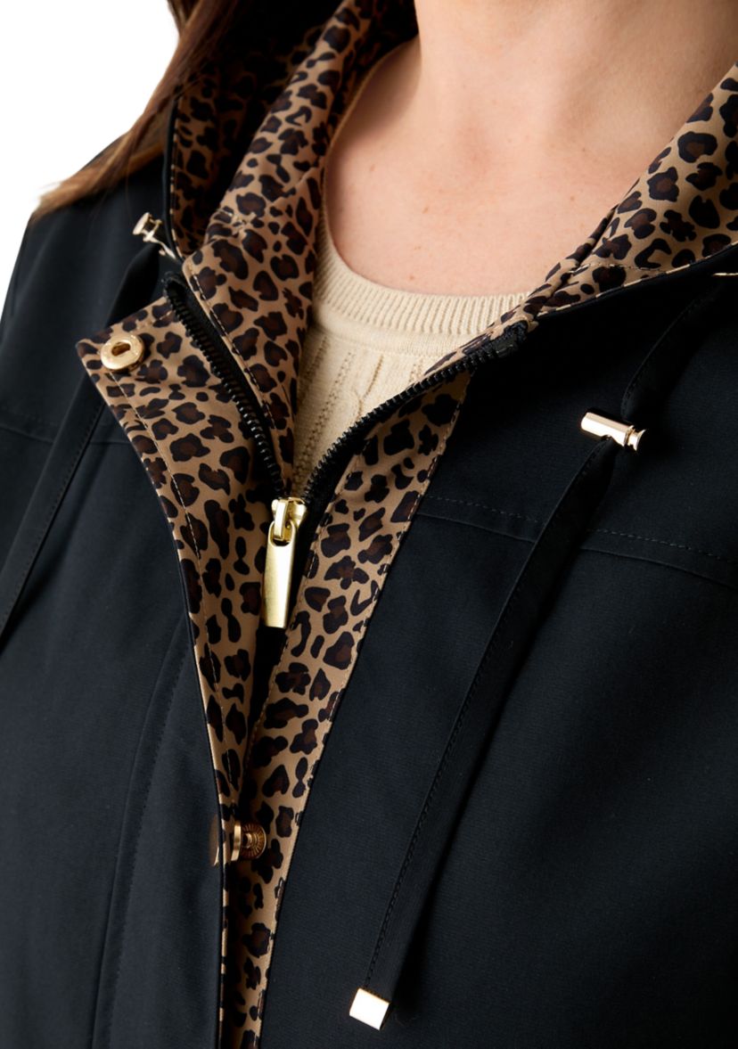 Plus Size Anorak Raincoat