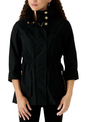 Crown & Ivy Women's Petite Anorak Jacket