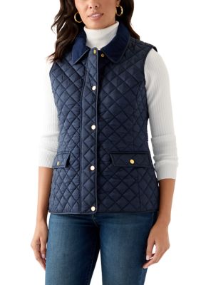 Crown & Ivy Women's Puffer Vest, Small