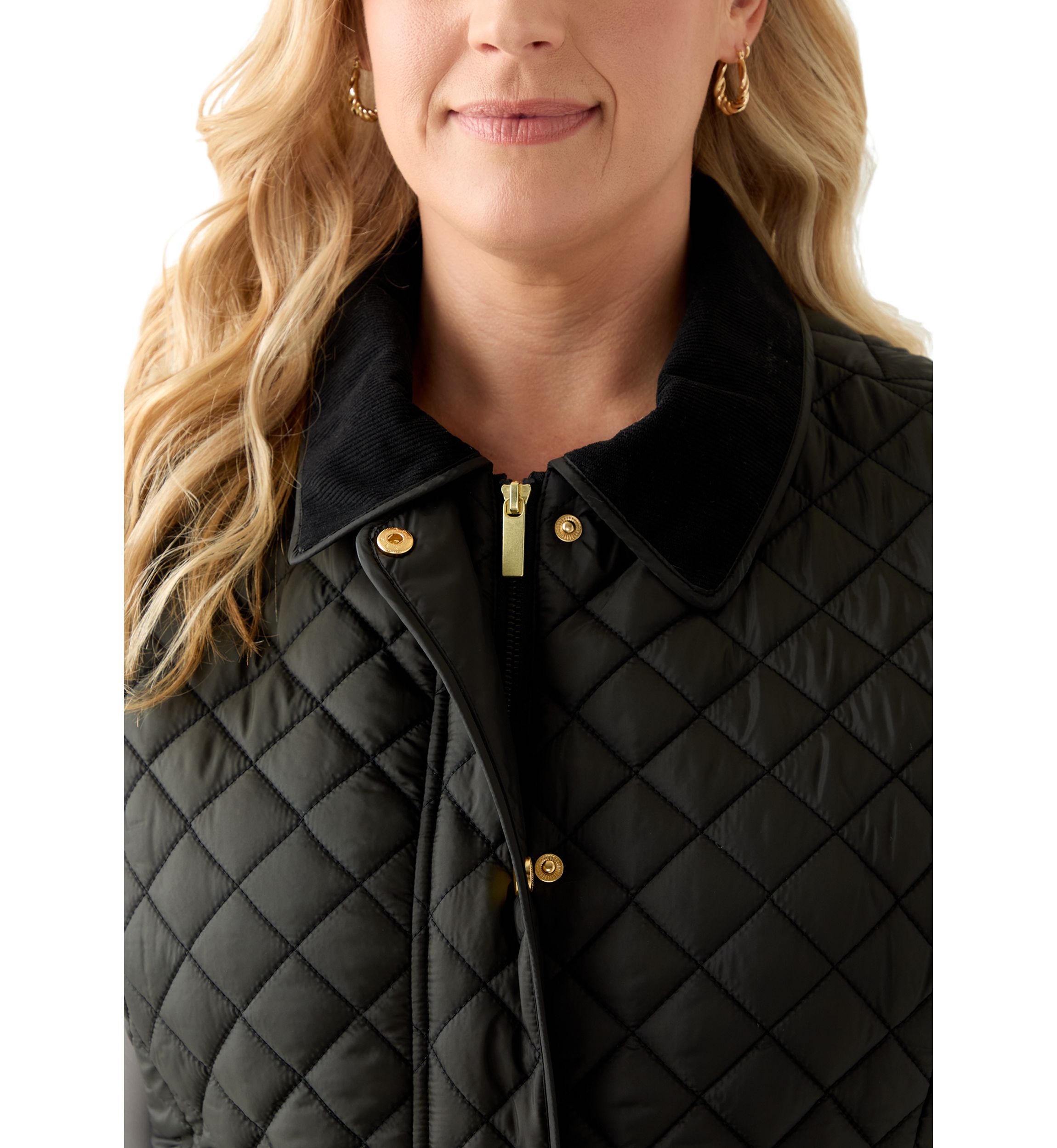 Plus Size Puffer Vest