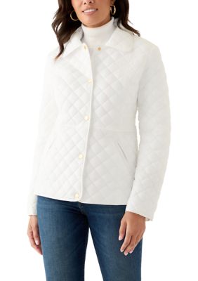 Crown & Ivy Women's Long Sleeve Barn Jacket, Medium