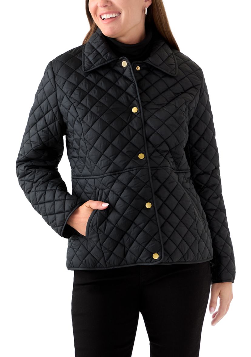 Petite Long Sleeve Barn Jacket 