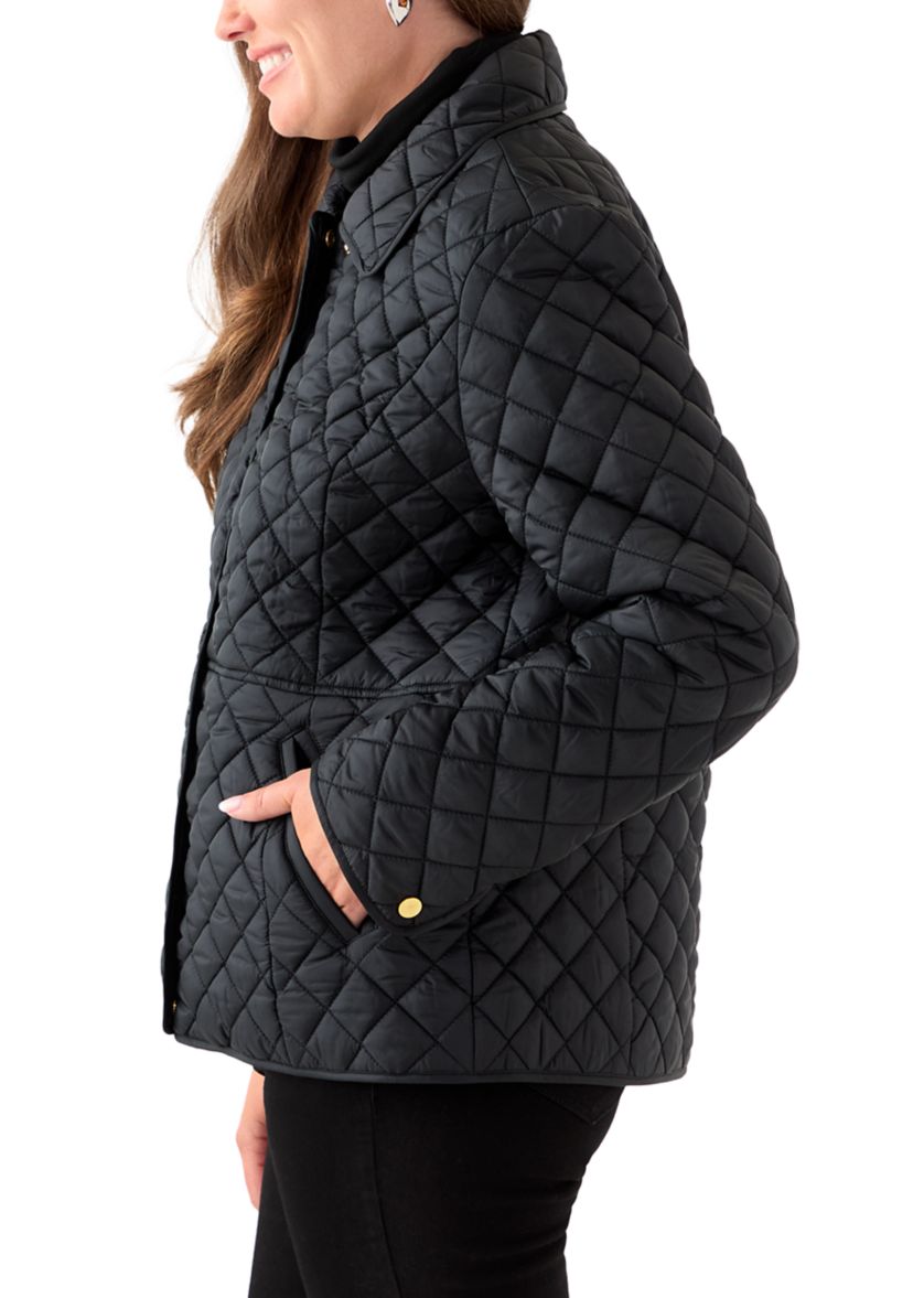 Petite Long Sleeve Barn Jacket 
