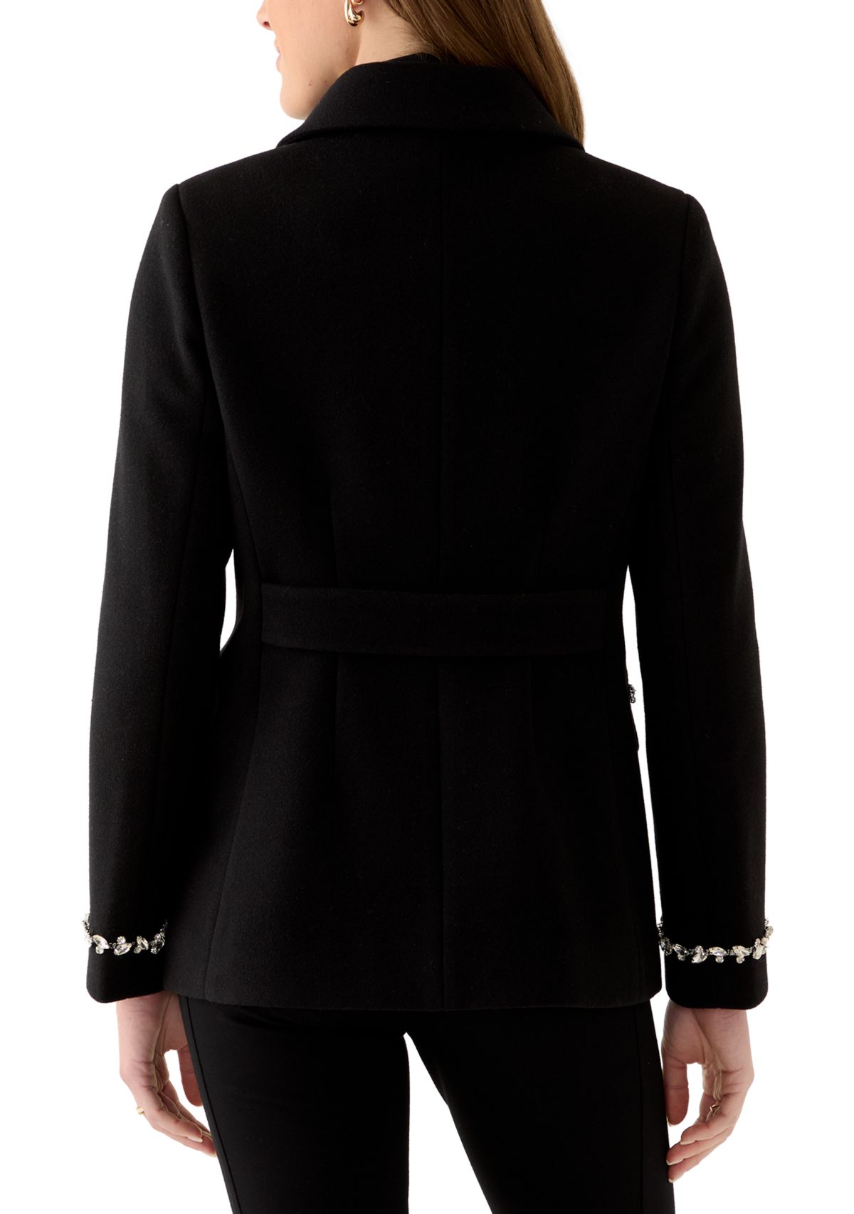 Womens Jewel Trim Jacket