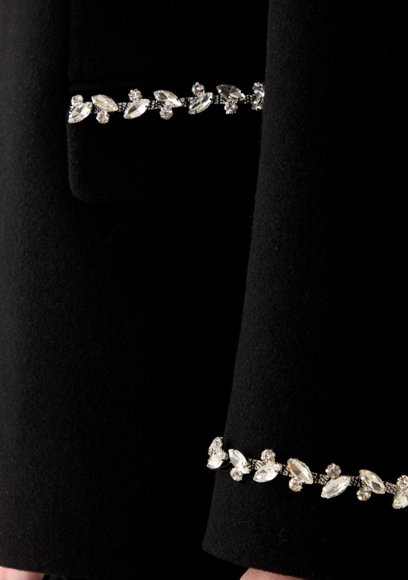 Womens Jewel Trim Jacket