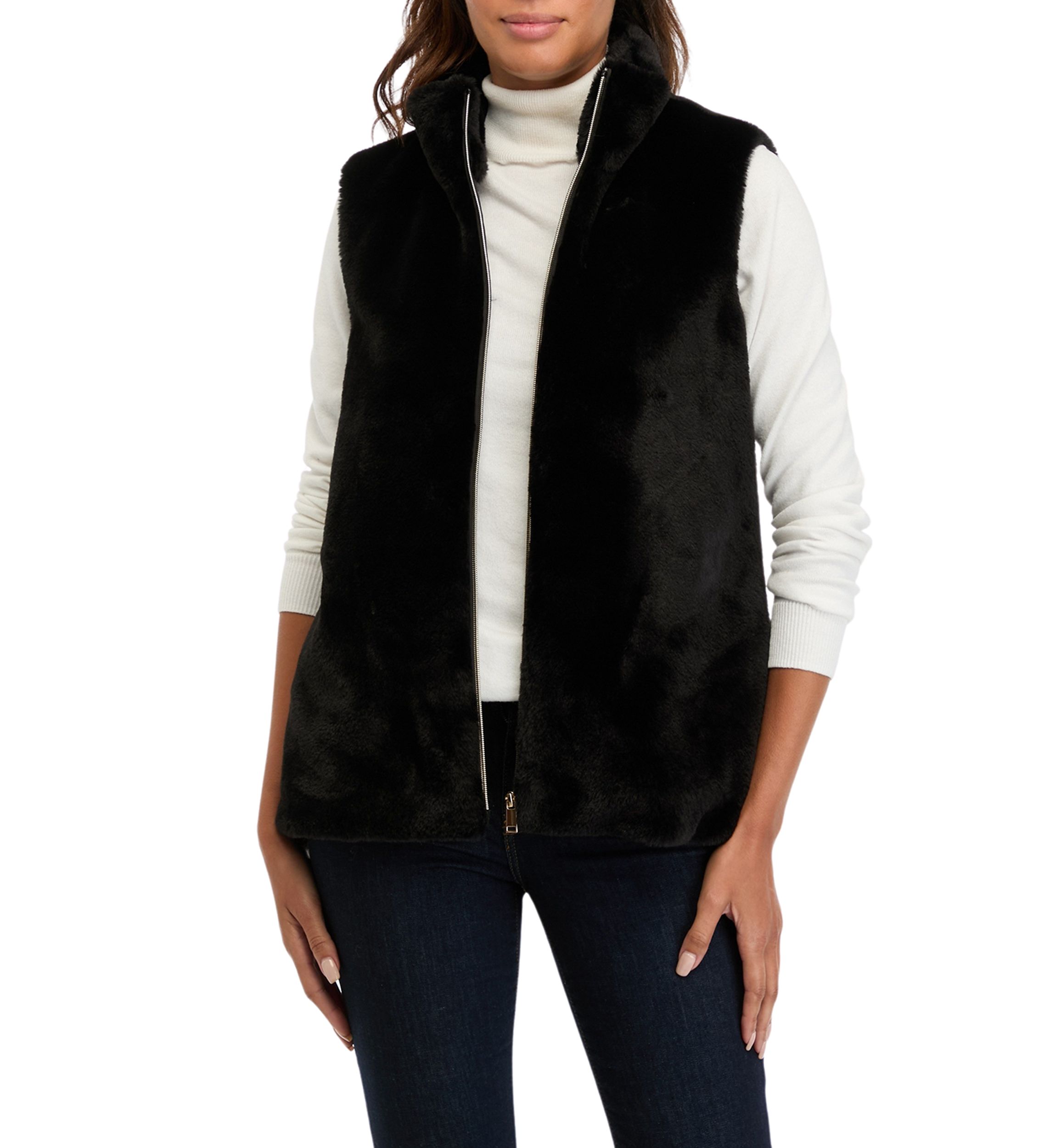 Petite Fur Vest 