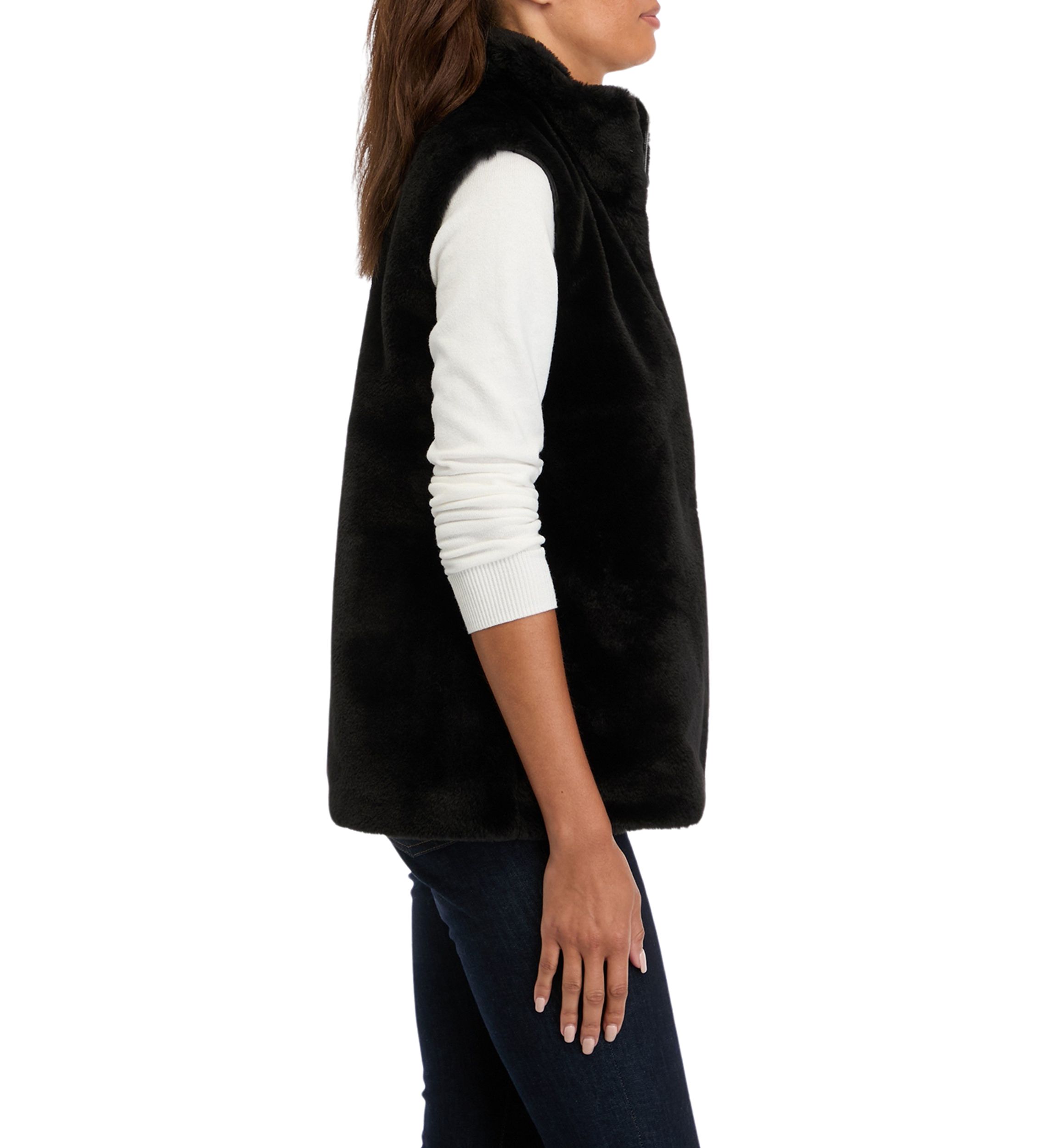 Petite Fur Vest 