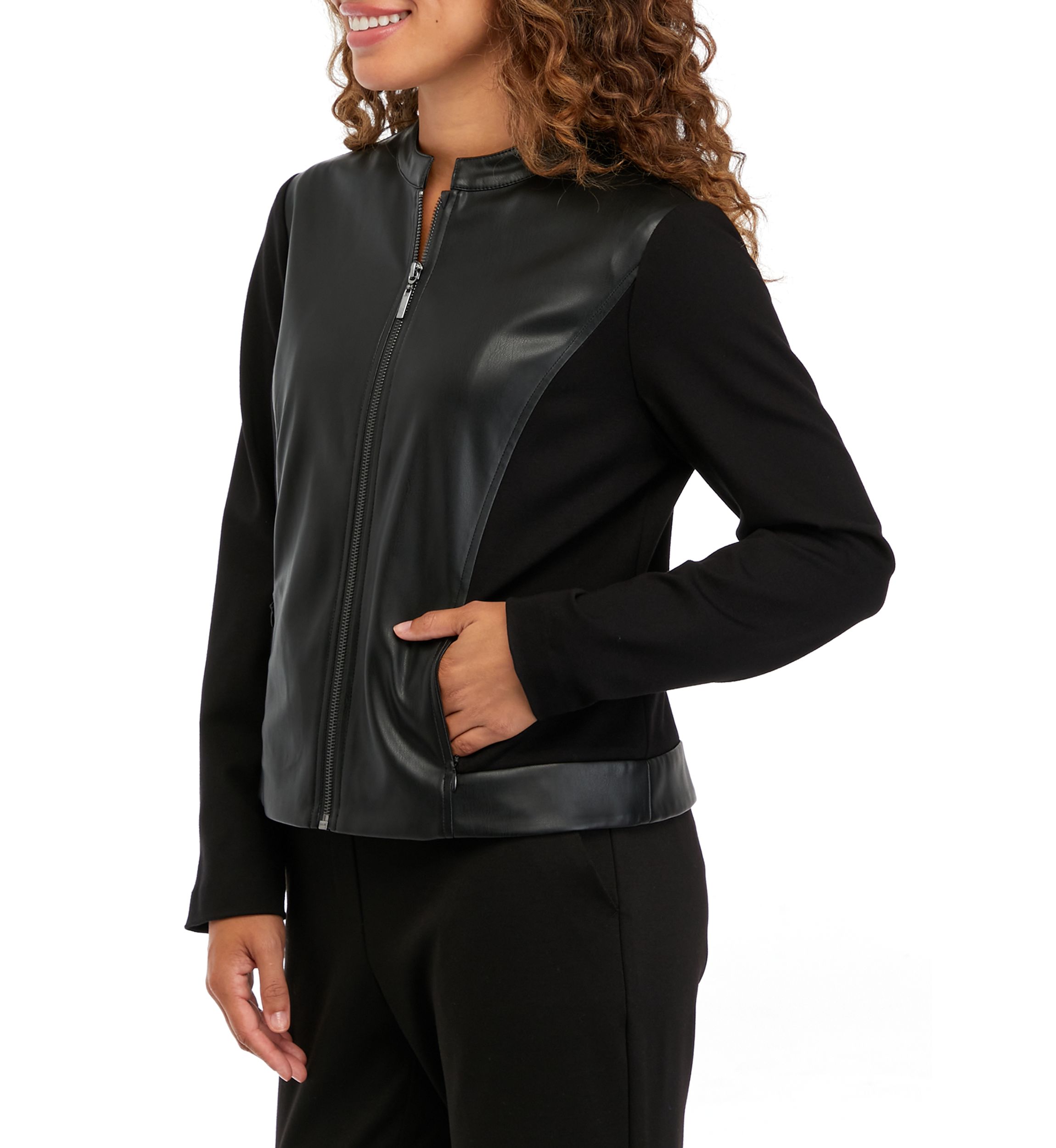 Petite Zip Up Jacket 
