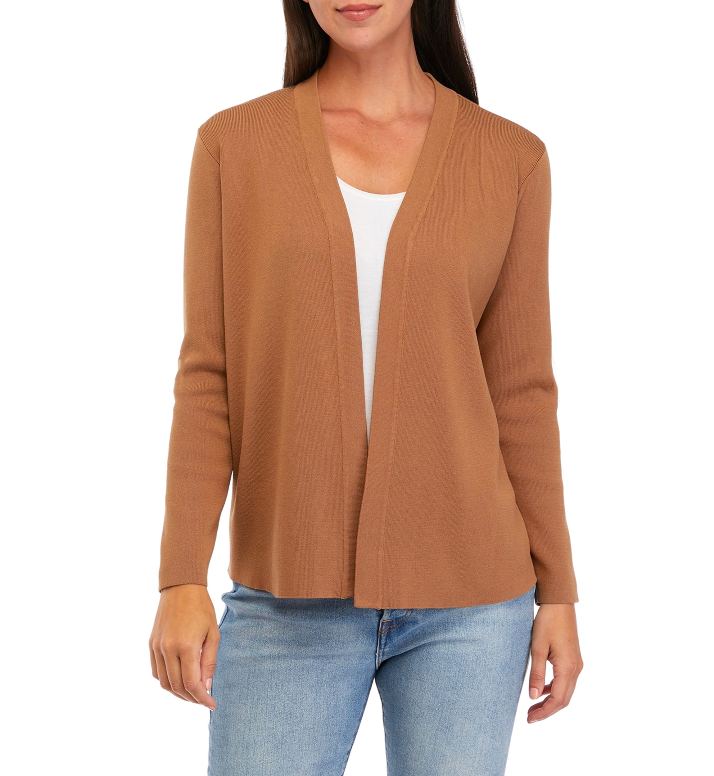 Petite Newport Open Front Cardigan