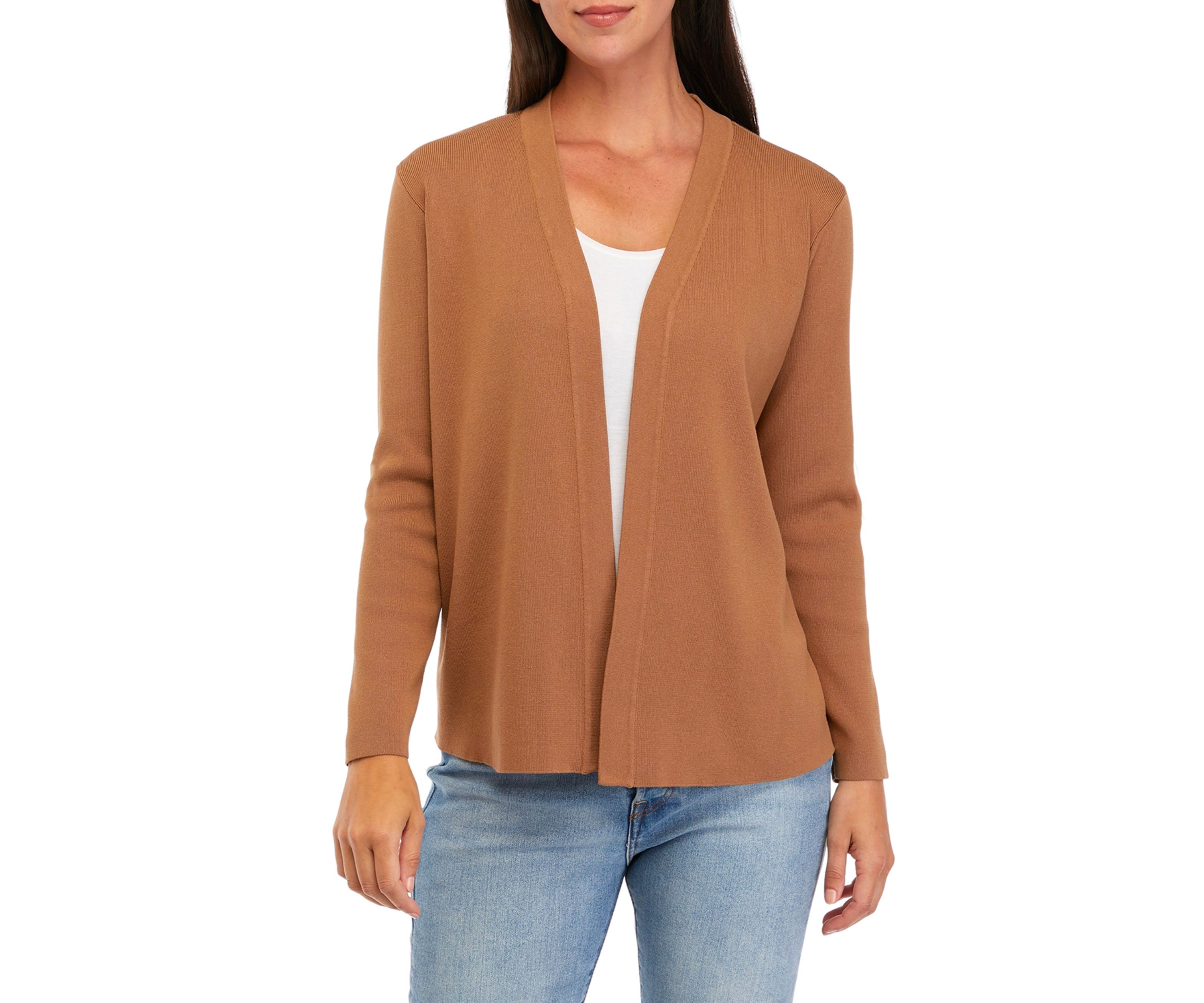 Petite Newport Open Front Cardigan