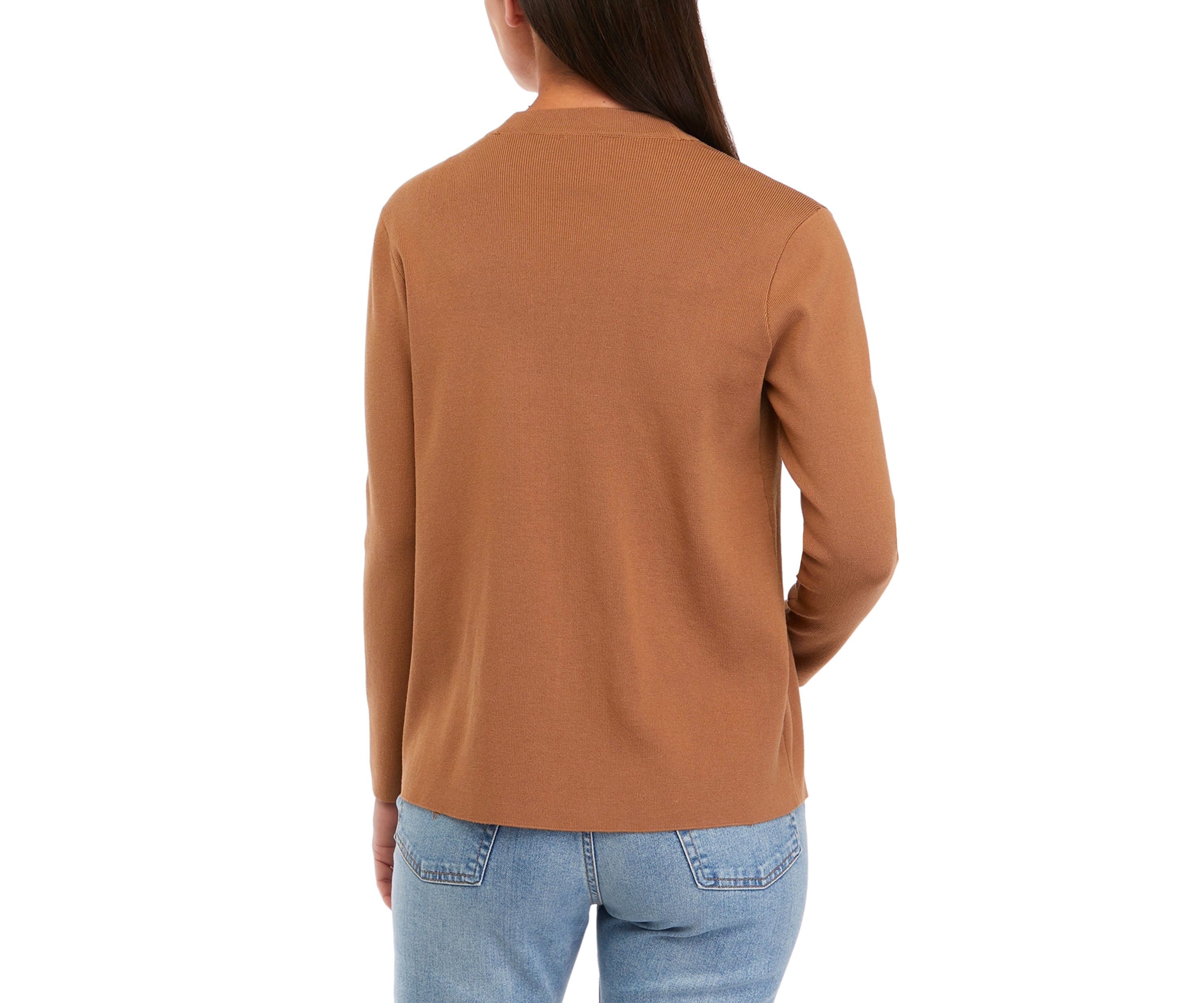 Petite Newport Open Front Cardigan