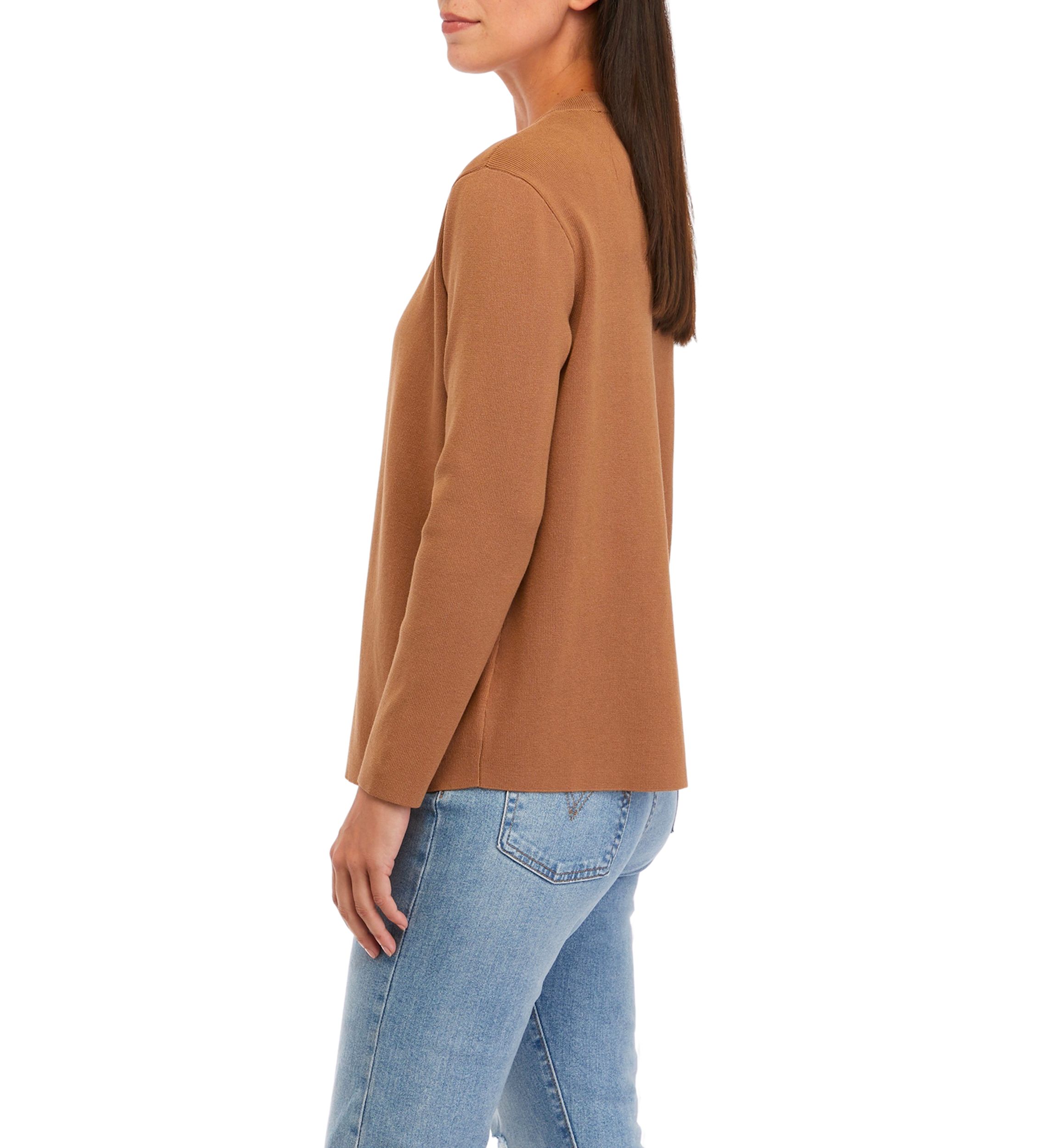 Petite Newport Open Front Cardigan