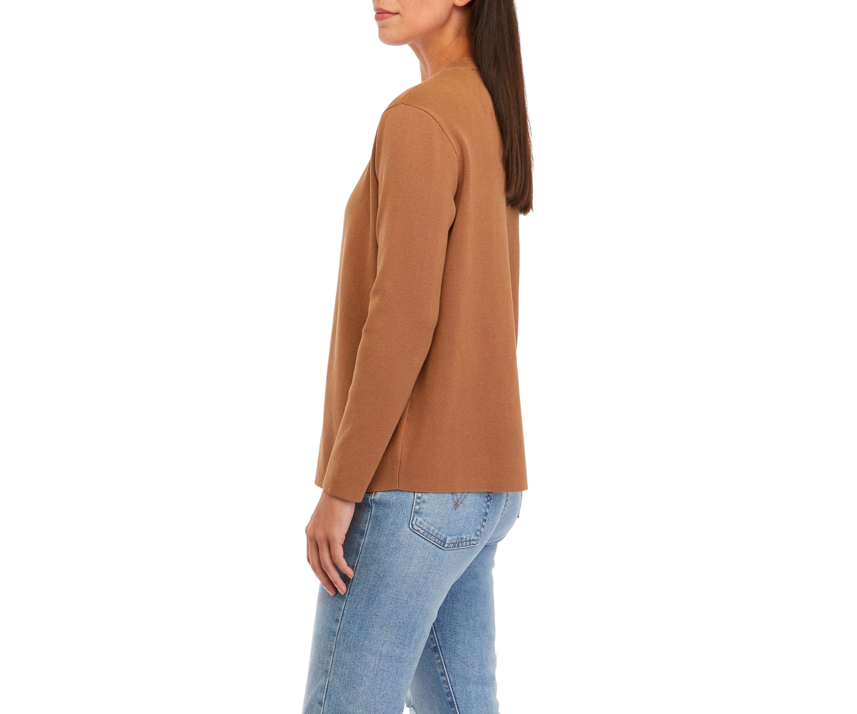 Petite Newport Open Front Cardigan