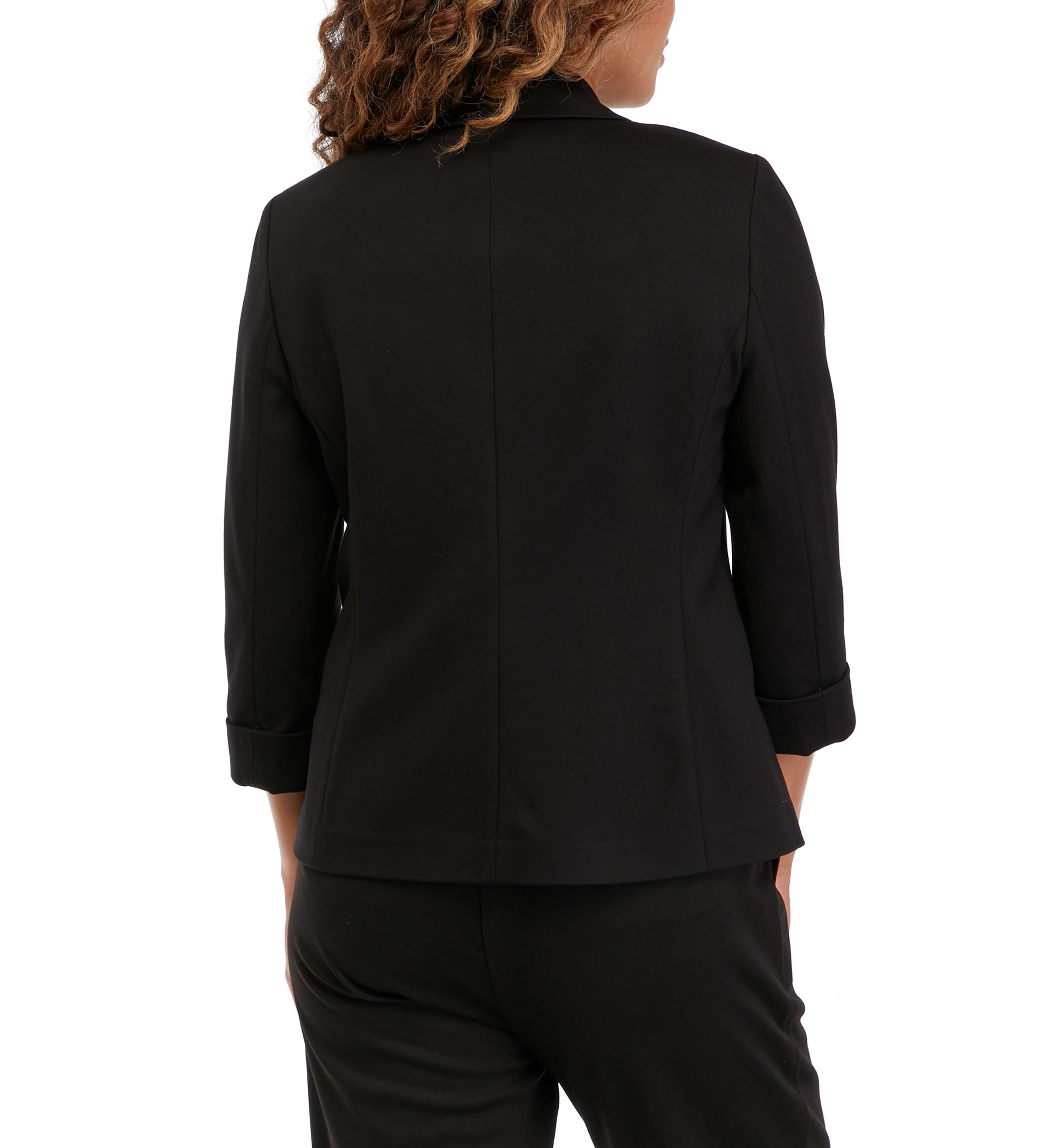 Petite One Button Blazer 