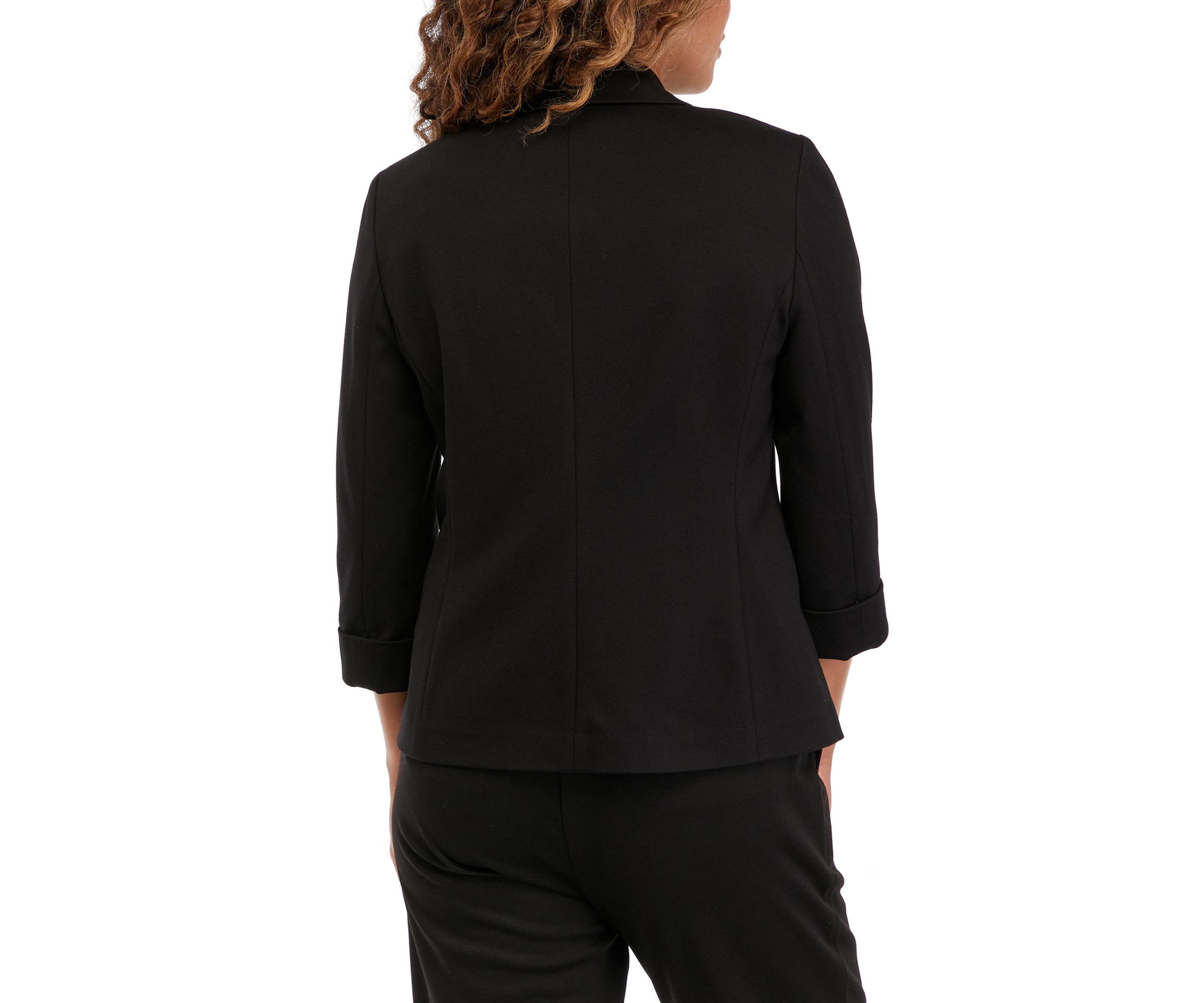 Petite One Button Blazer 